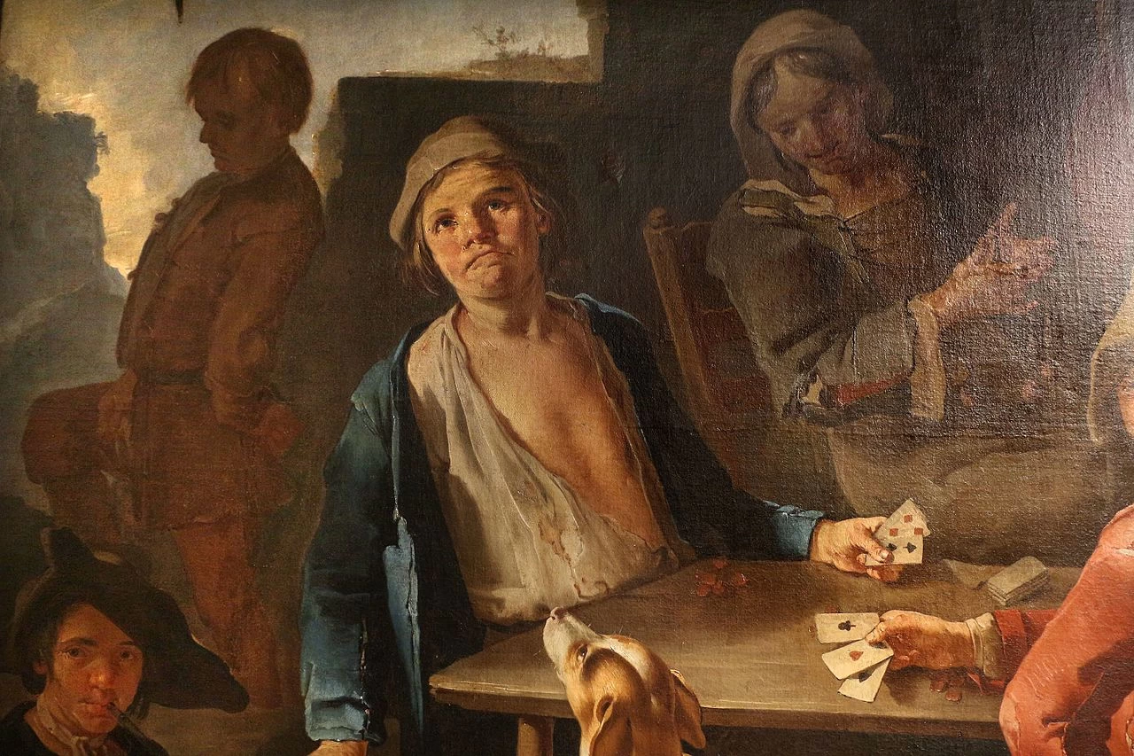 I bari - Cremona, Museo Civico Ala Ponzone, Cremona, dettaglio